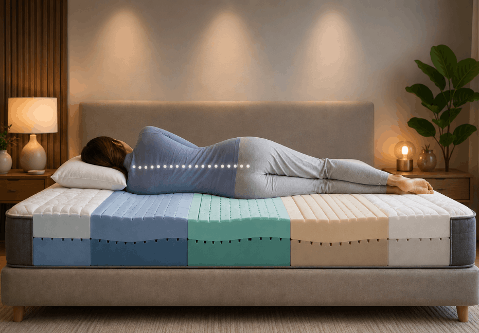 Matelas à zones de confort : Guide expert pour un sommeil réparateur | Dr. Maxis