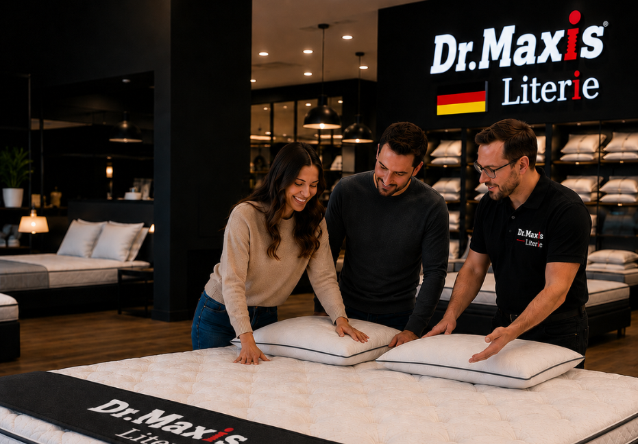 Pourquoi essayer les matelas en magasin Dr. Maxis Literie change tout ?